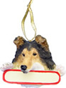 Shetland Sheepdog Christmas Ornament